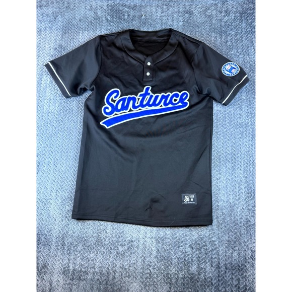 Rondapro Other - Cangrejeros De Santurce League Jersey Mens Medium Black Rondapro Baseball Logo